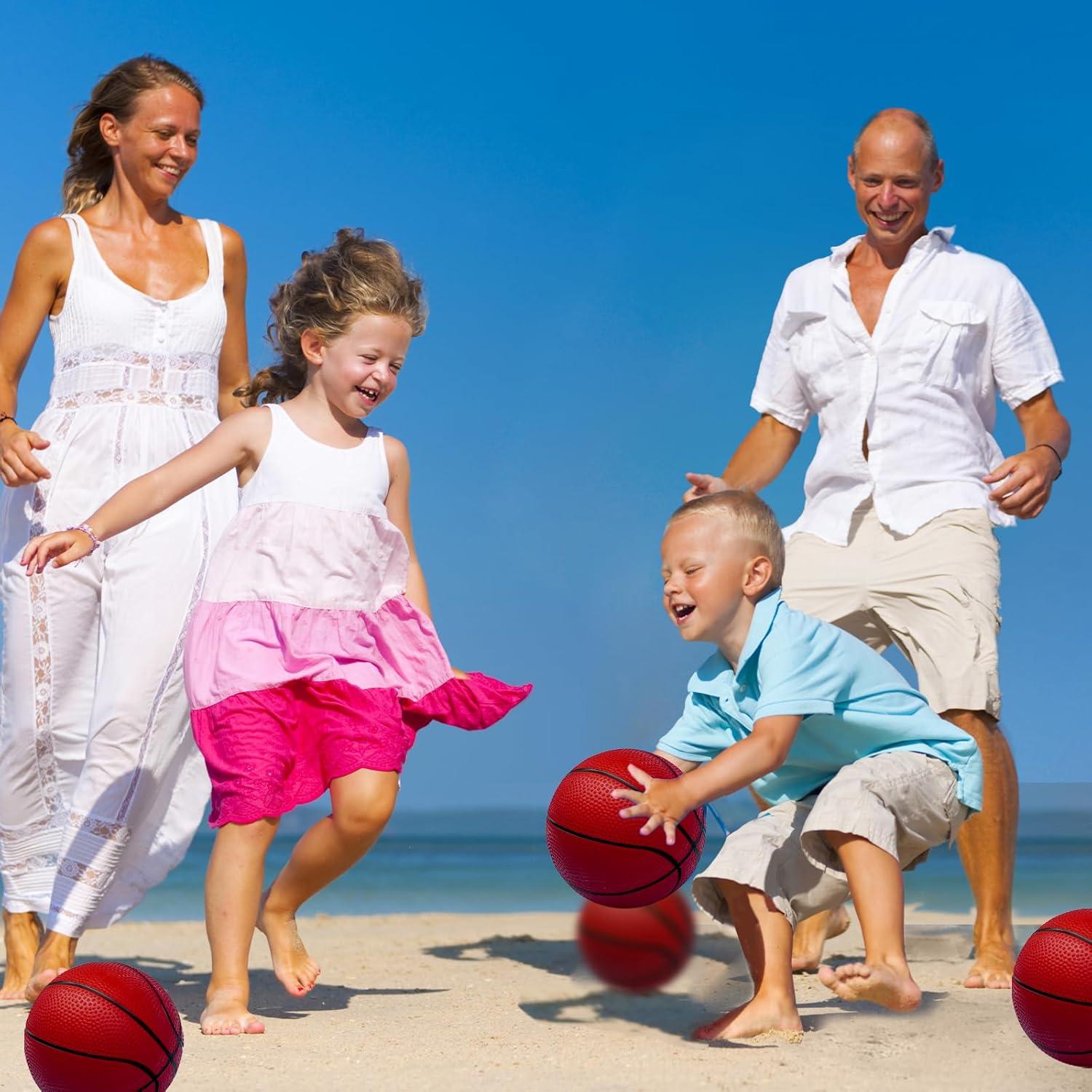 30 Balones de Baloncesto Inflables 7" PVC Oleitodh