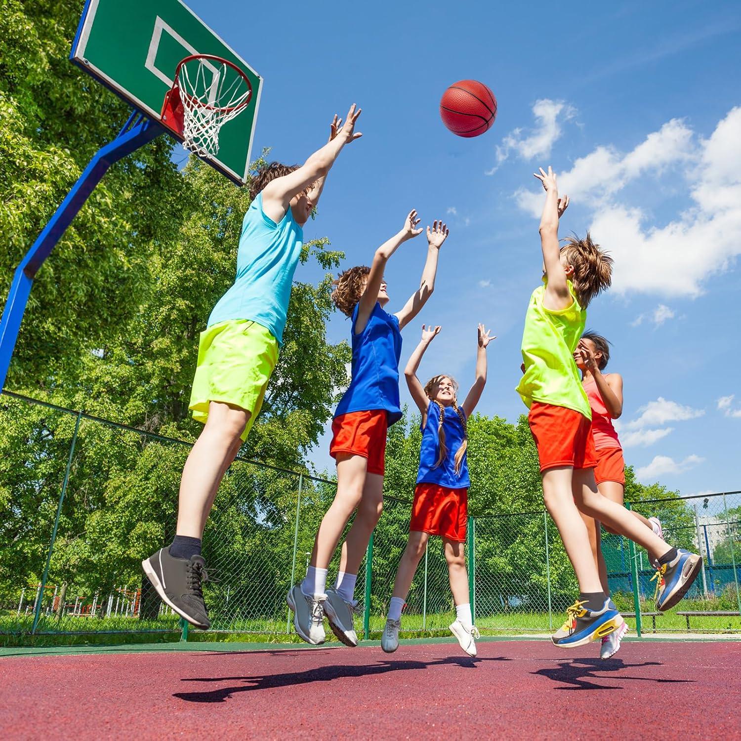 30 Balones de Baloncesto Inflables 7" PVC Oleitodh