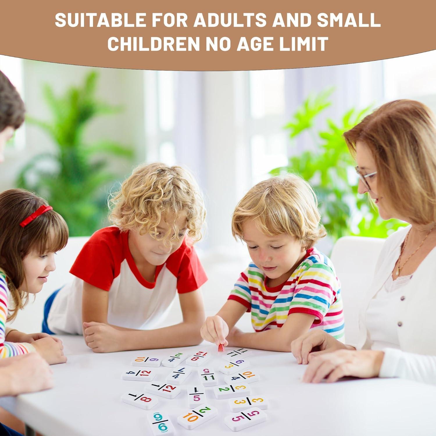 Juego de Dominó Mexicano Huagu Doble 12 con Fichas de Colores