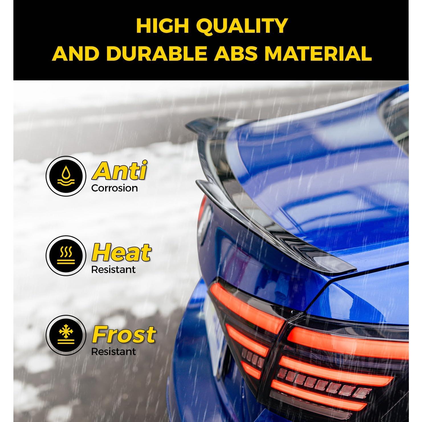 Alerón Trasero Xprite para Honda Civic 2021-2025 - ABS Negro