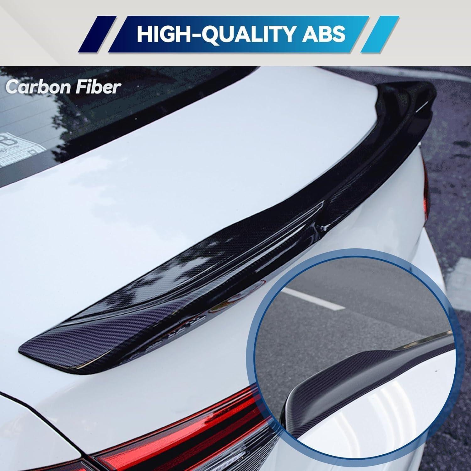 Alerón Trasero AUTOXBERT para Honda Civic 2022-2025 ABS Fibra de Carbono