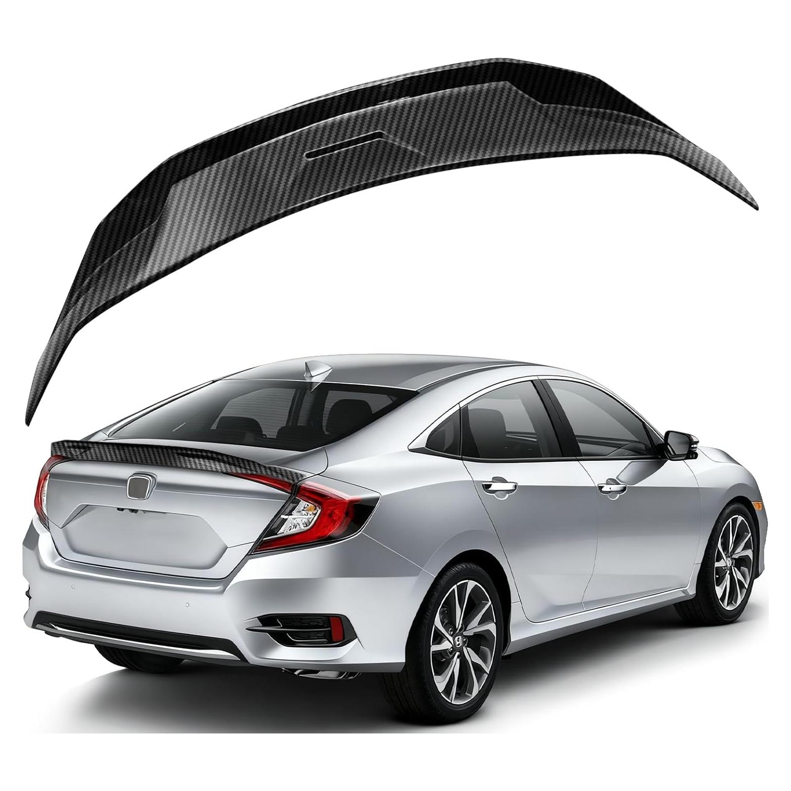Spoiler Trasero AAriguthel para Honda Civic 10ª Gen 2016-2021