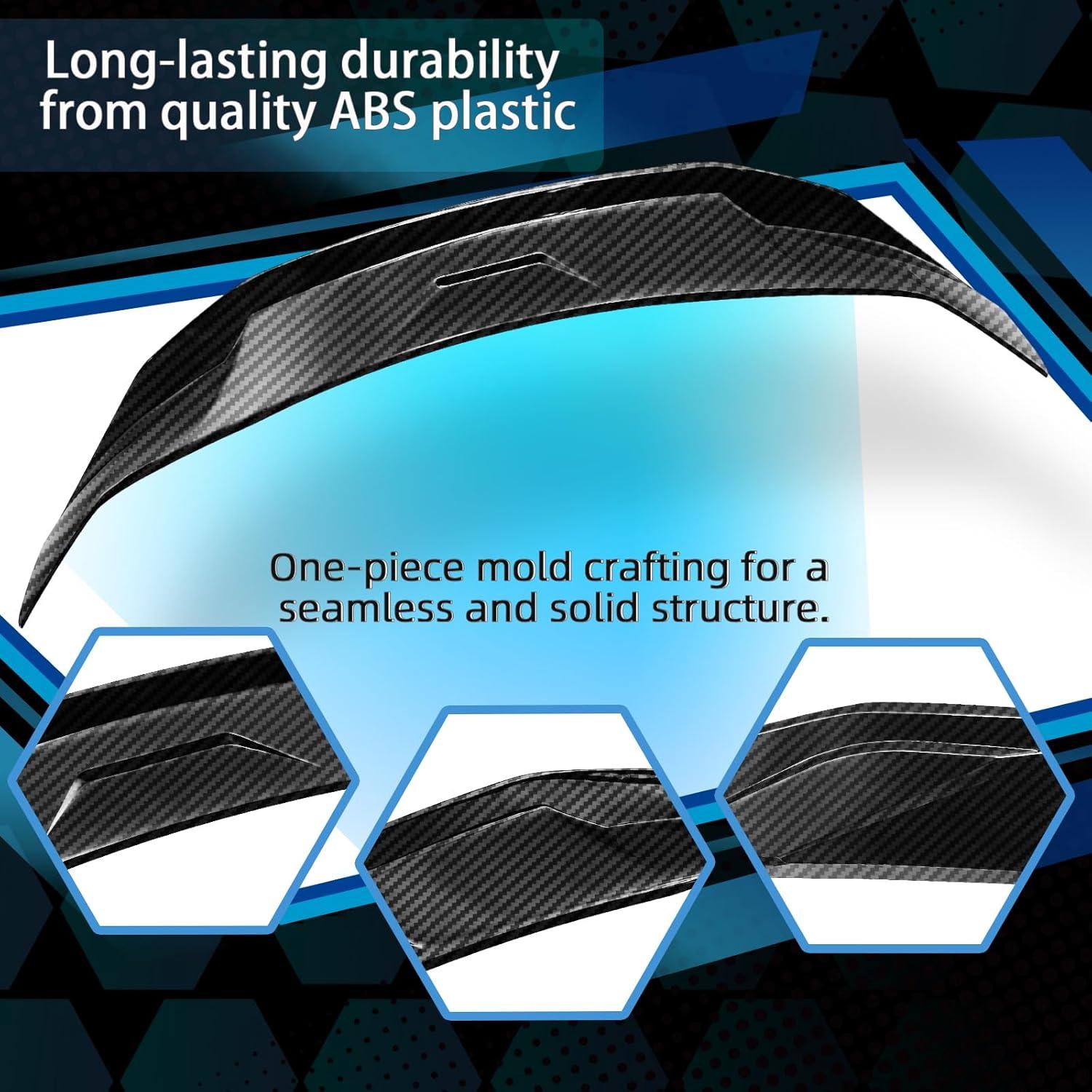 Spoiler Trasero AAriguthel para Honda Civic 10ª Gen 2016-2021