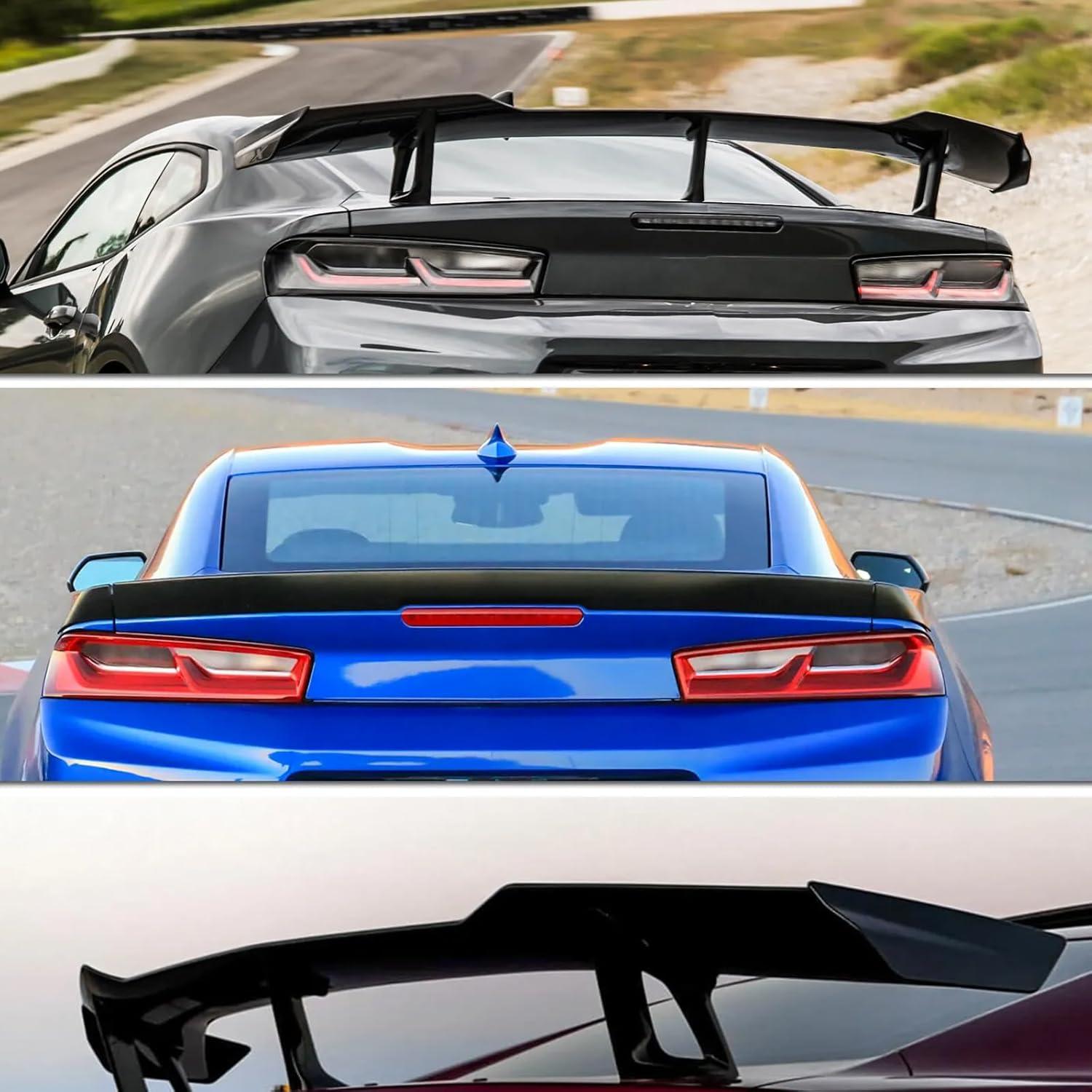 Alerón Trasero Negro Brillante RQNIUB para Chevy Camaro 2016-2024