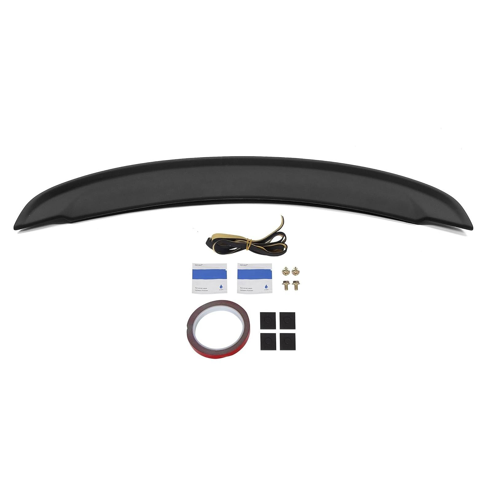 Spoiler Trasero ALMULOO para Chevy Camaro 2014-2015 Negro Mate