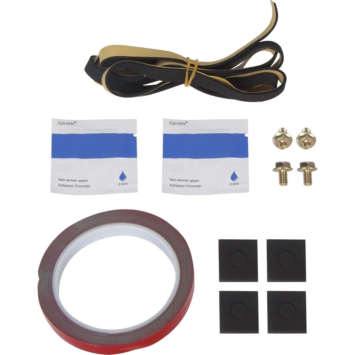 Spoiler Trasero ALMULOO para Chevy Camaro 2014-2015 Negro Mate