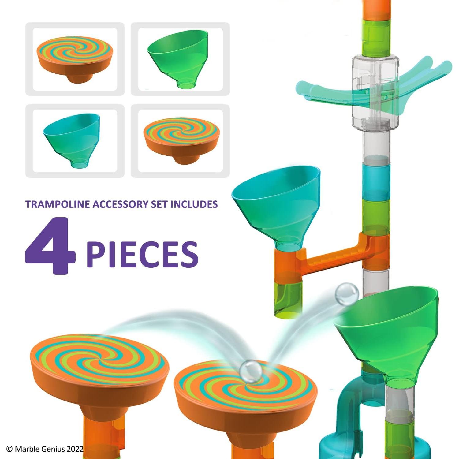 Conjunto de Trampolines Marble Genius Stunts Naranja 4 Piezas