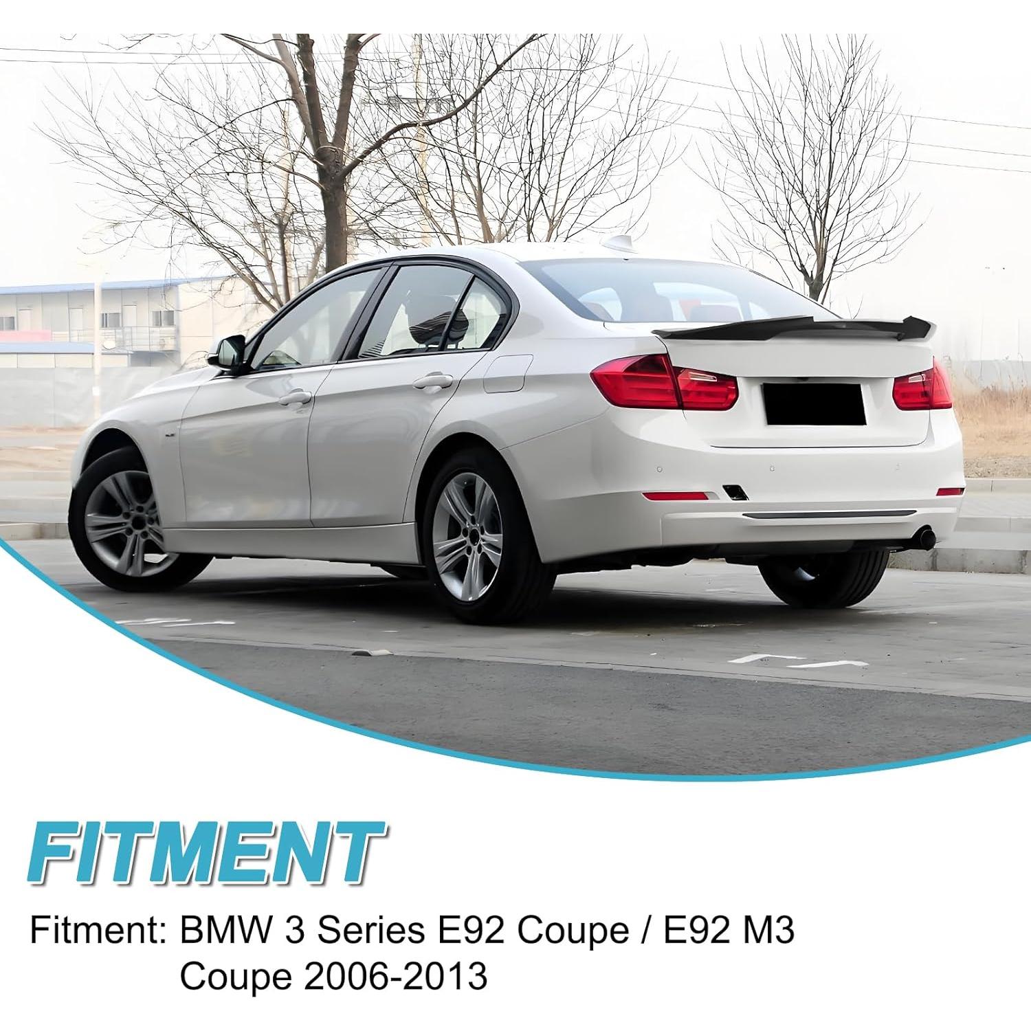 Alerón Trasero KHK E92 Negro Brillante para BMW 3-Series 2006-2013