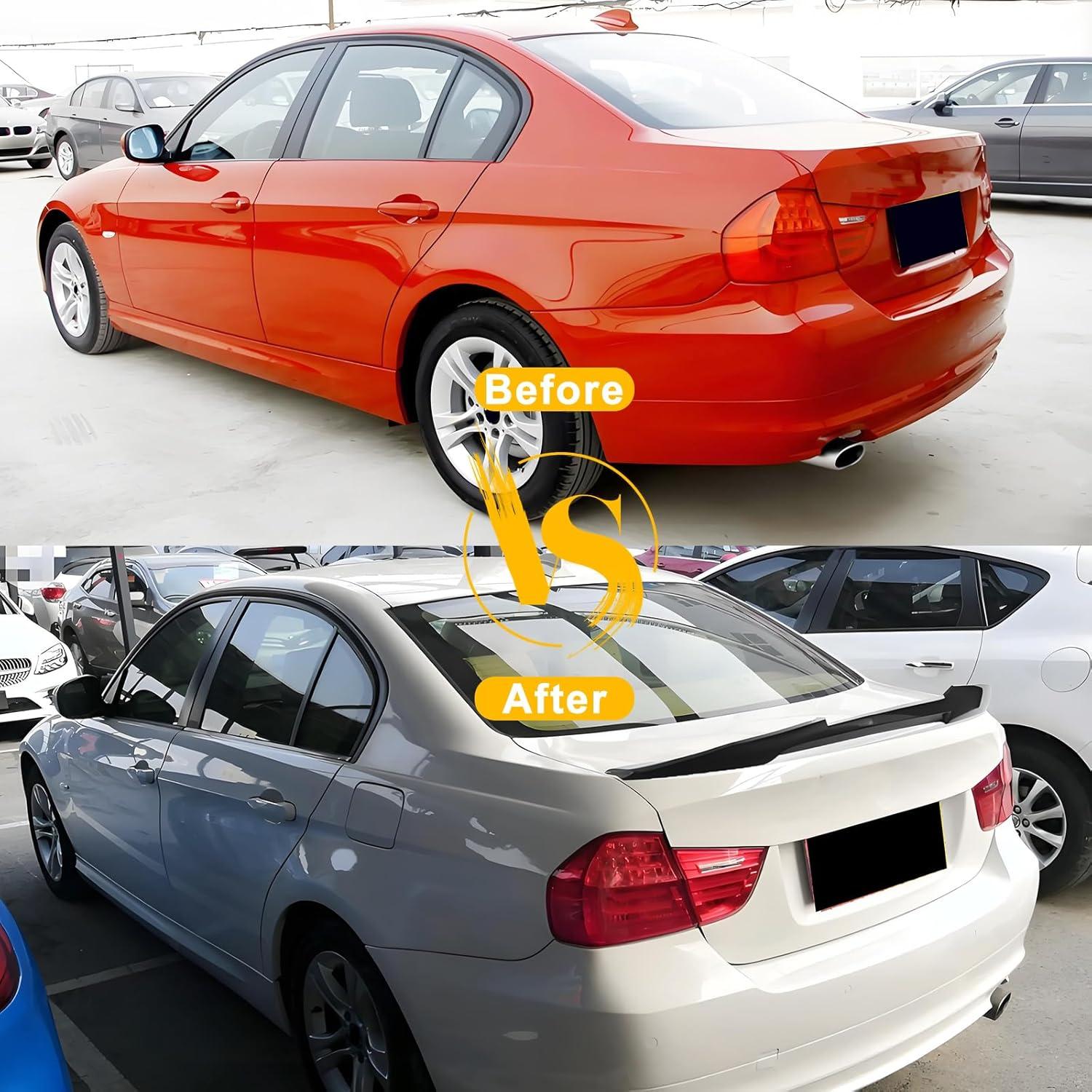 Alerón Trasero KHK E92 Negro Brillante para BMW 3-Series 2006-2013