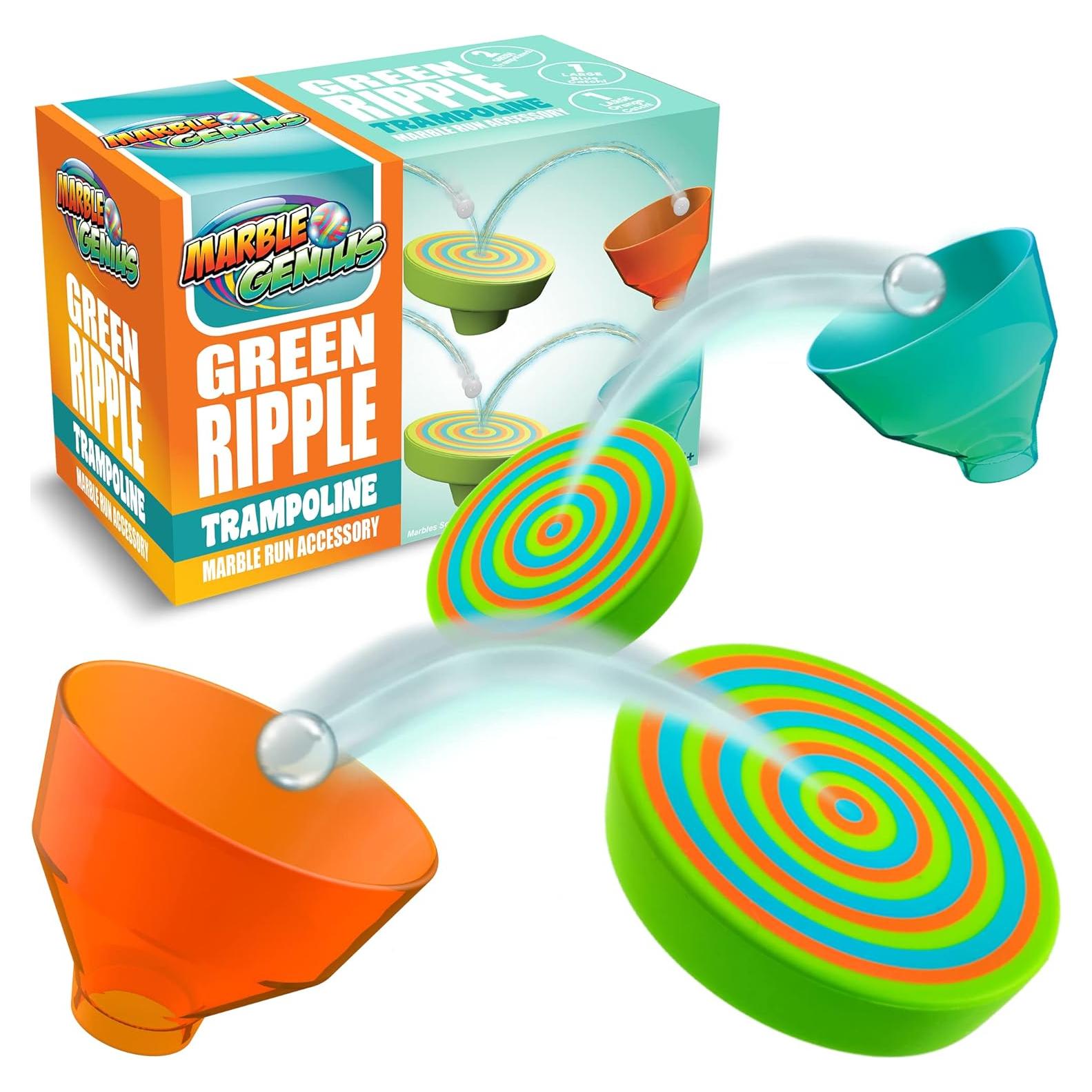 Conjunto de Trampolines Marble Genius Stunts Verde 4 Piezas