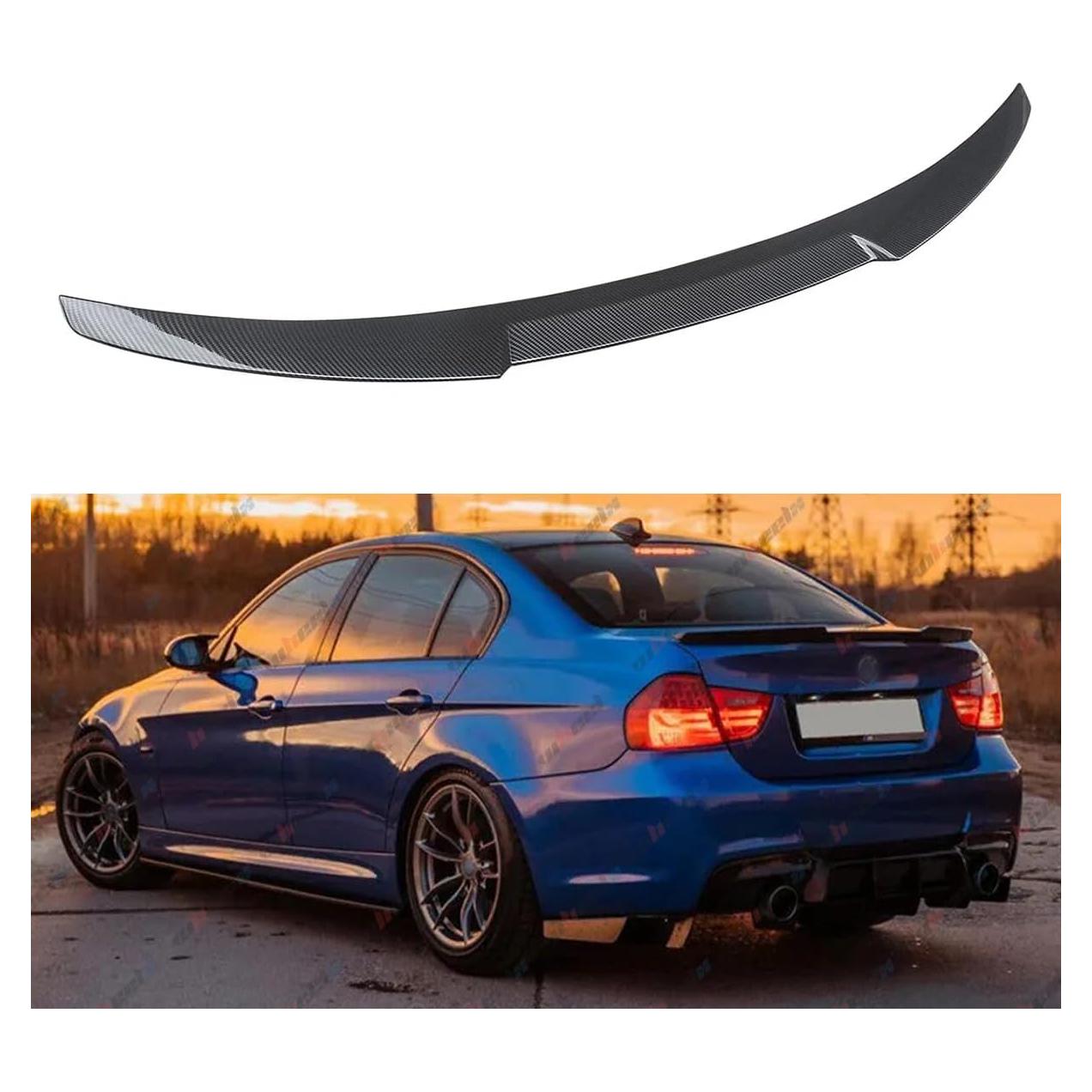 Spoiler Trasero WheelX para BMW E90 2006-2011, Fibra de Carbono