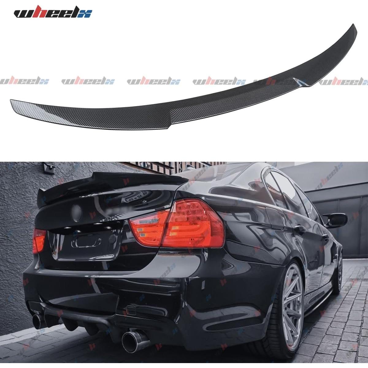 Spoiler Trasero WheelX para BMW E90 2006-2011, Fibra de Carbono