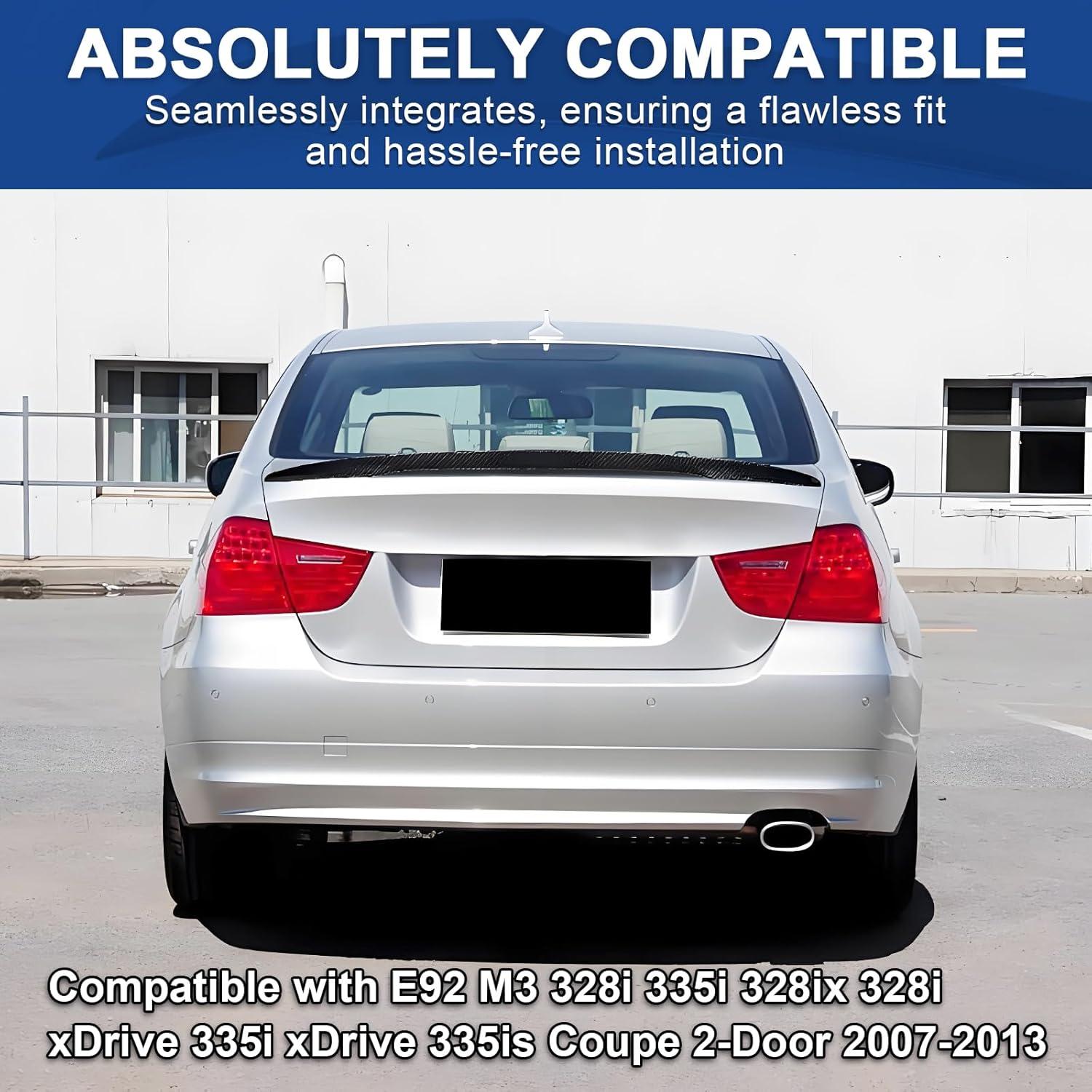 Spoiler Trasero BDBO para BMW Serie 3 E92 M3 328i 335i 2013-2017