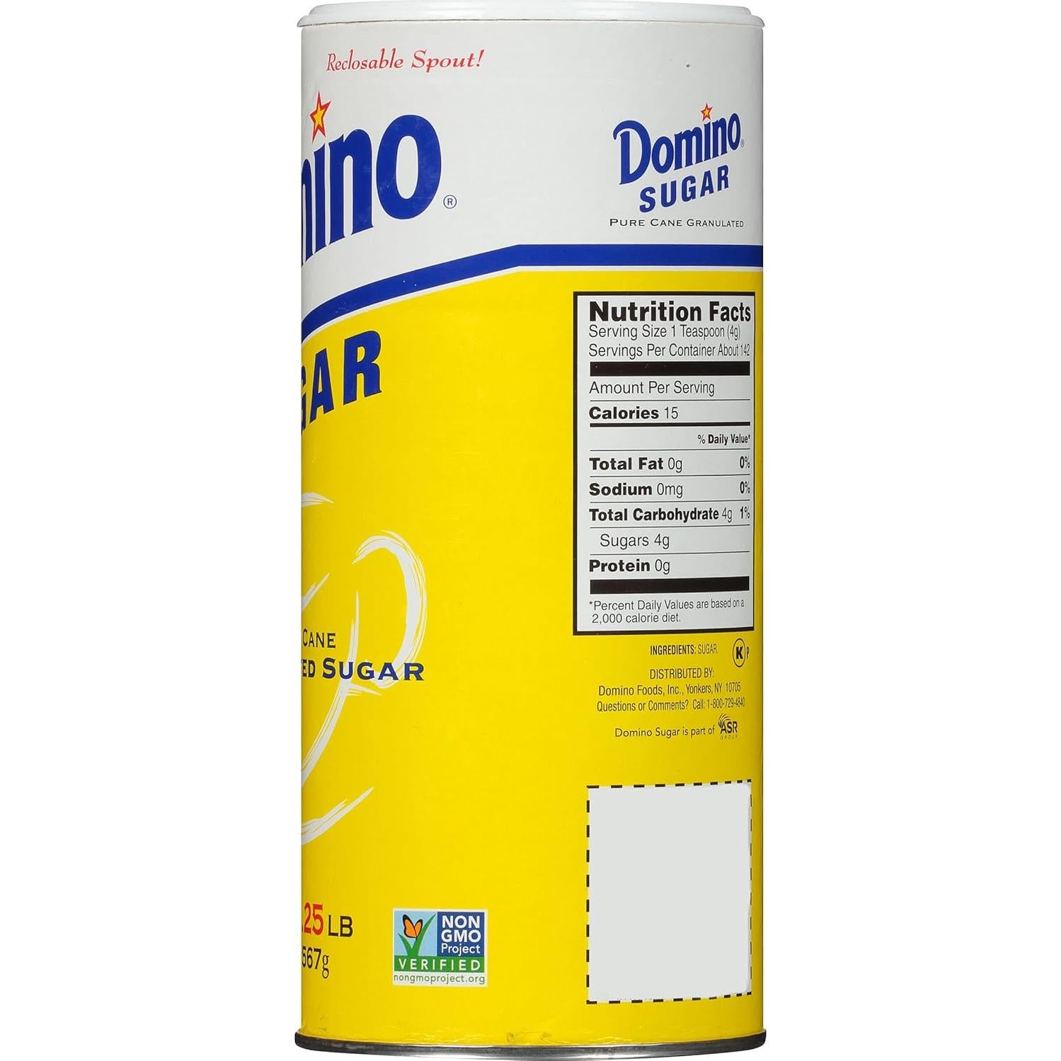 Azúcar Granulado Domino 3 Paquetes de 567 g Cada Uno