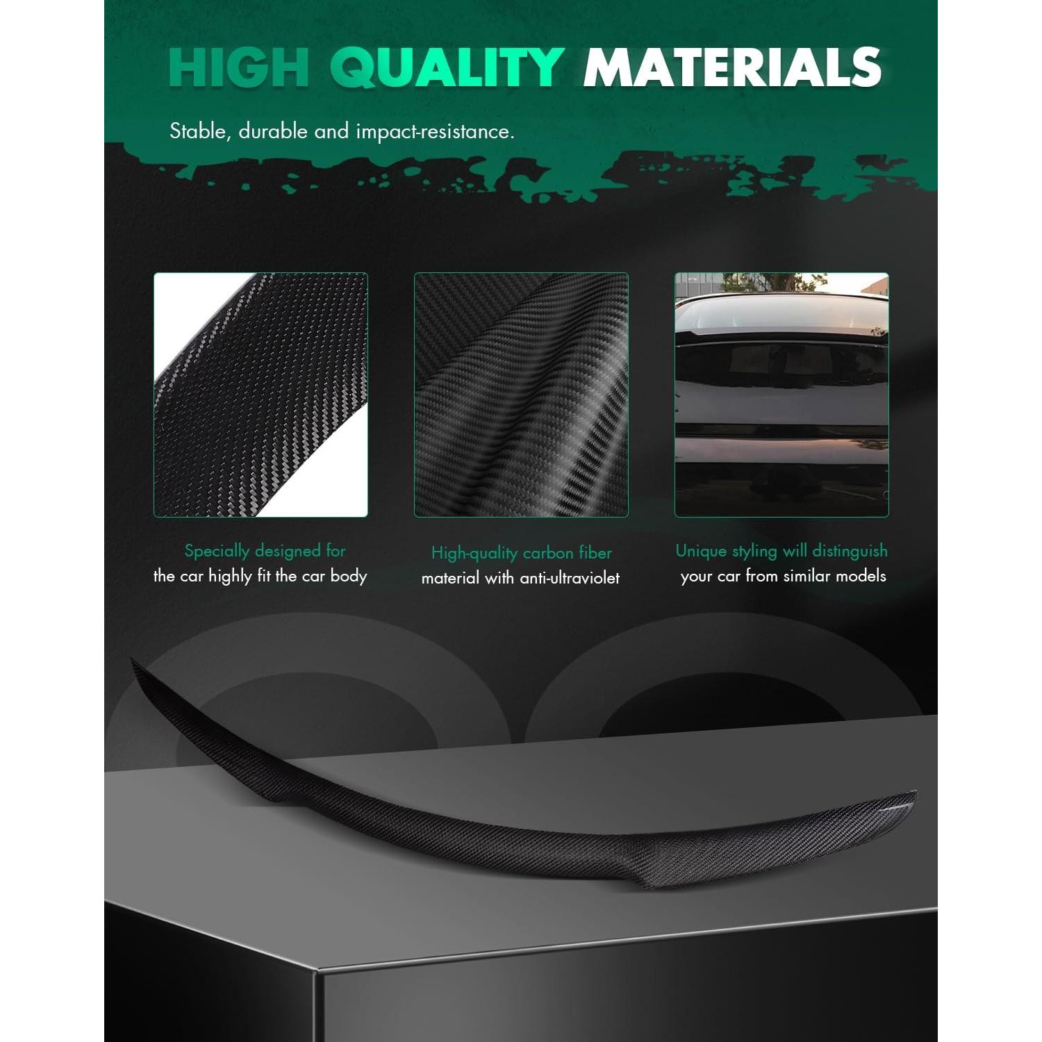 Alerón Trasero SCITOO para BMW Z4 E89 2009-2015 Fibra Carbono