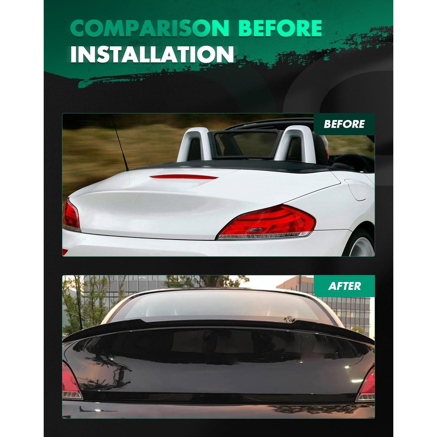 Alerón Trasero SCITOO para BMW Z4 E89 2009-2015 Fibra Carbono