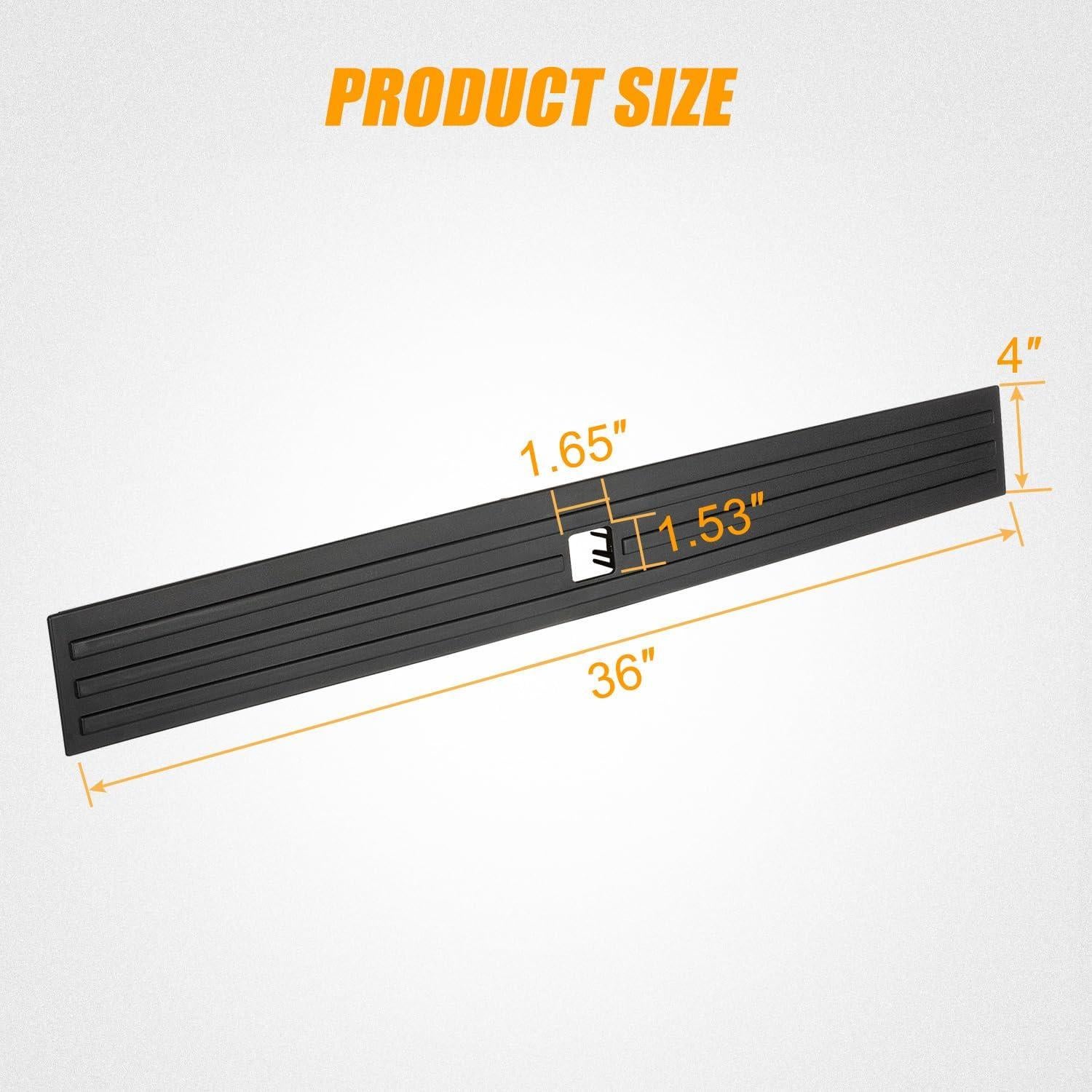 Moldura de Puerta Trasera RANSOTO para Ford F-150 2015-2020
