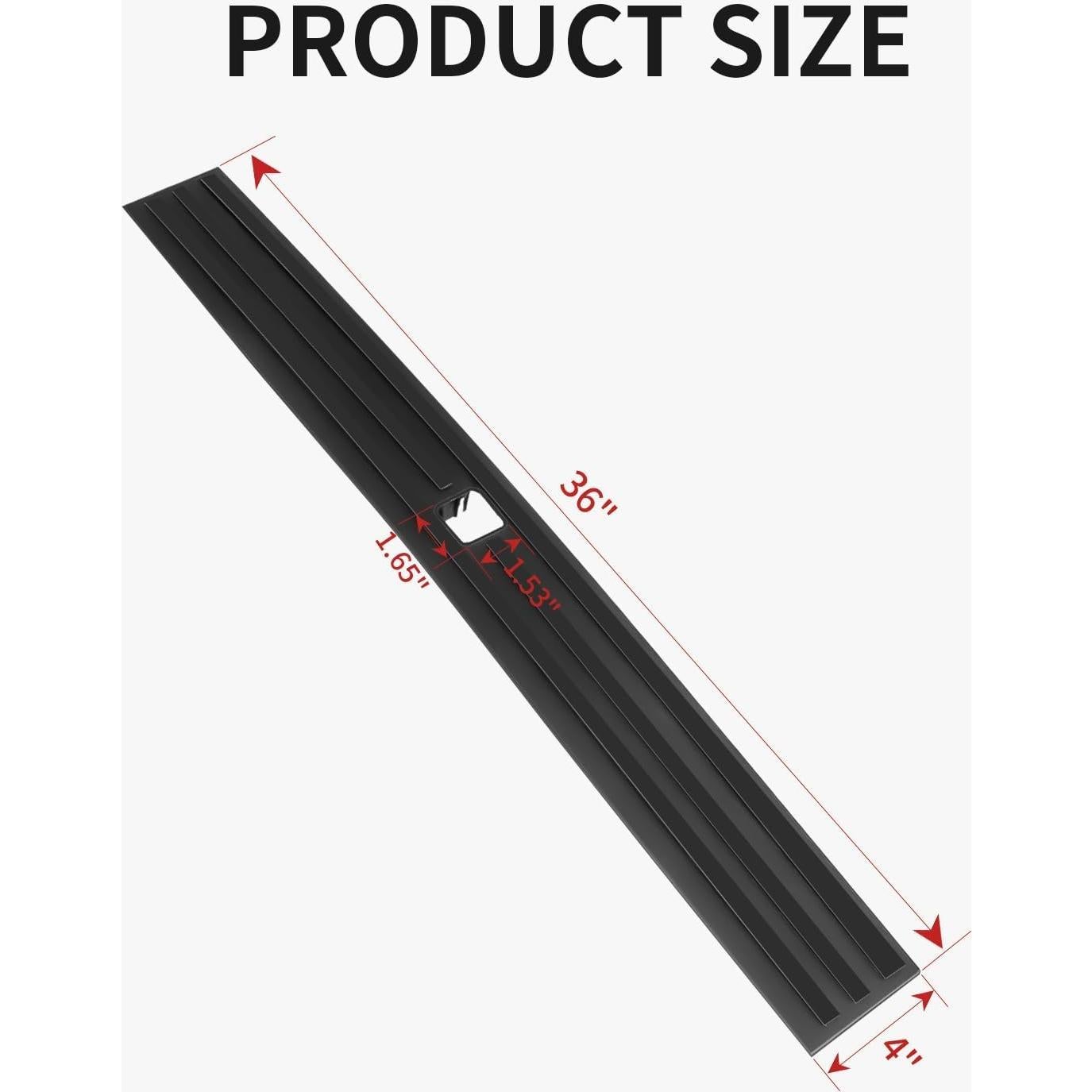 Moldura de Puerta Trasera KARPAL para Ford F150 2015-2020