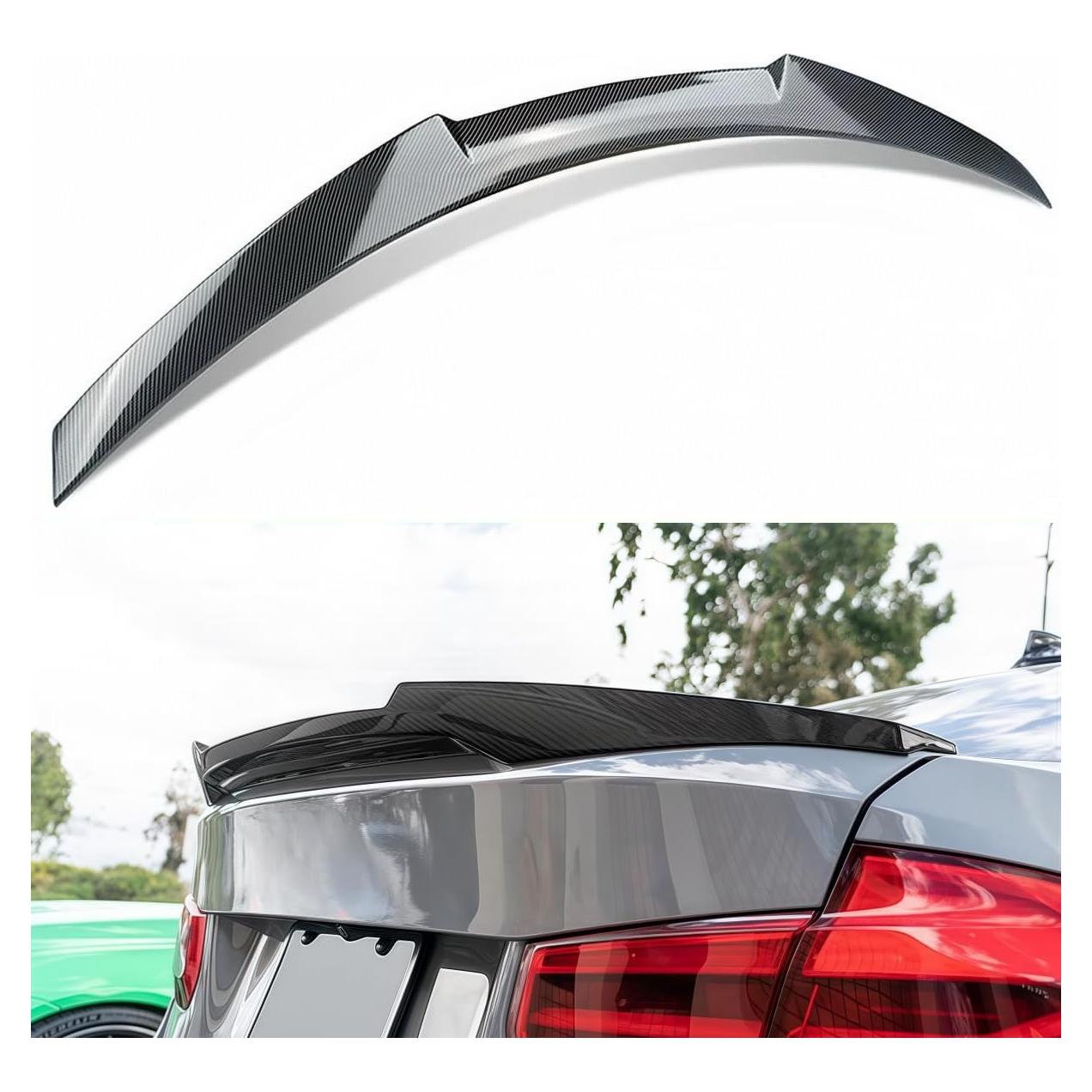 Spoiler Trasero Oasiland para BMW F30 F80 2012-2019 Fibra de Carbono