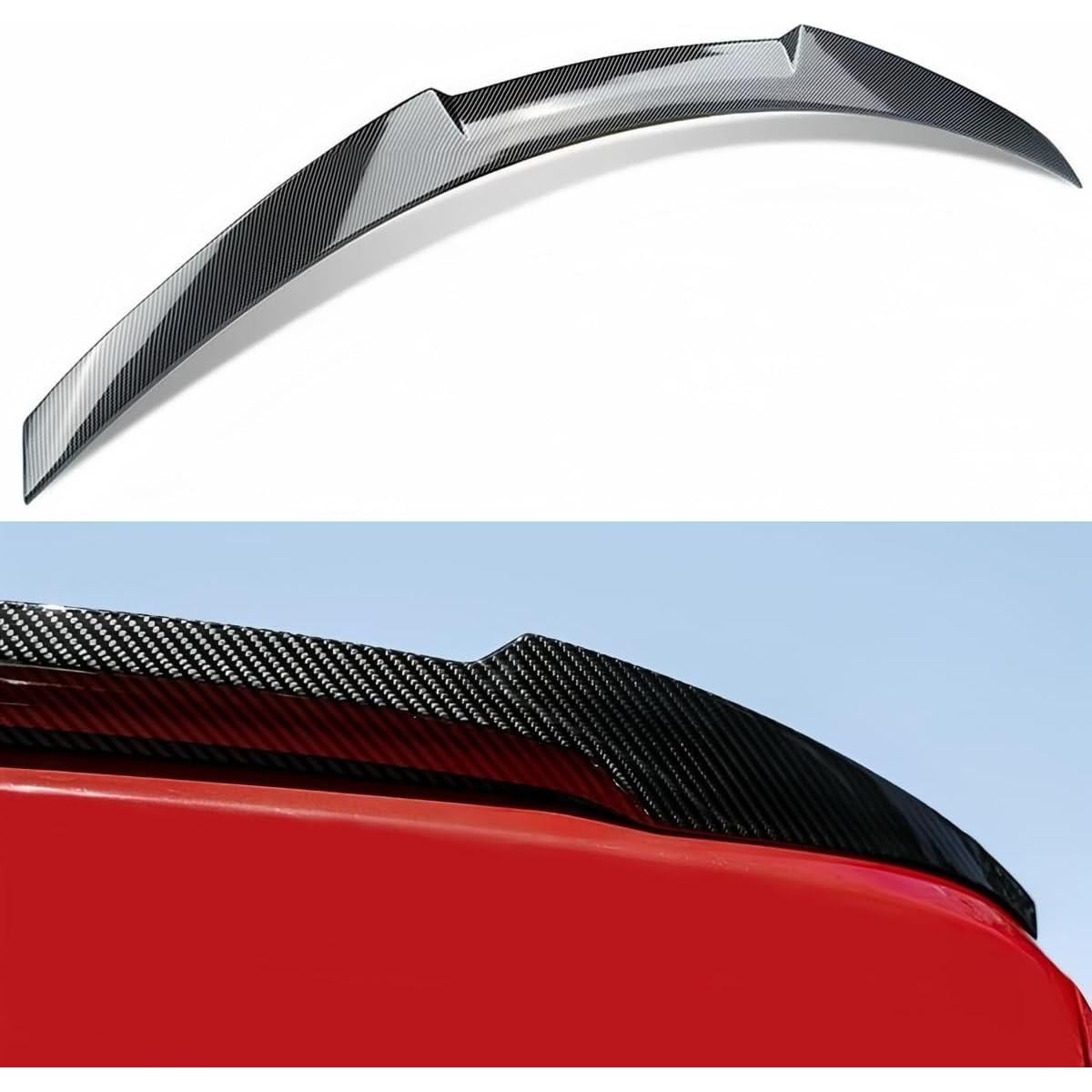Spoiler Trasero Oasiland para BMW F30 F80 2012-2019 Fibra de Carbono
