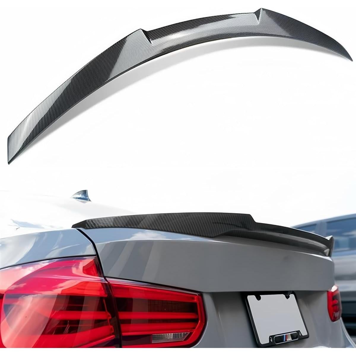 Spoiler Trasero Oasiland para BMW F30 F80 2012-2019 Fibra de Carbono