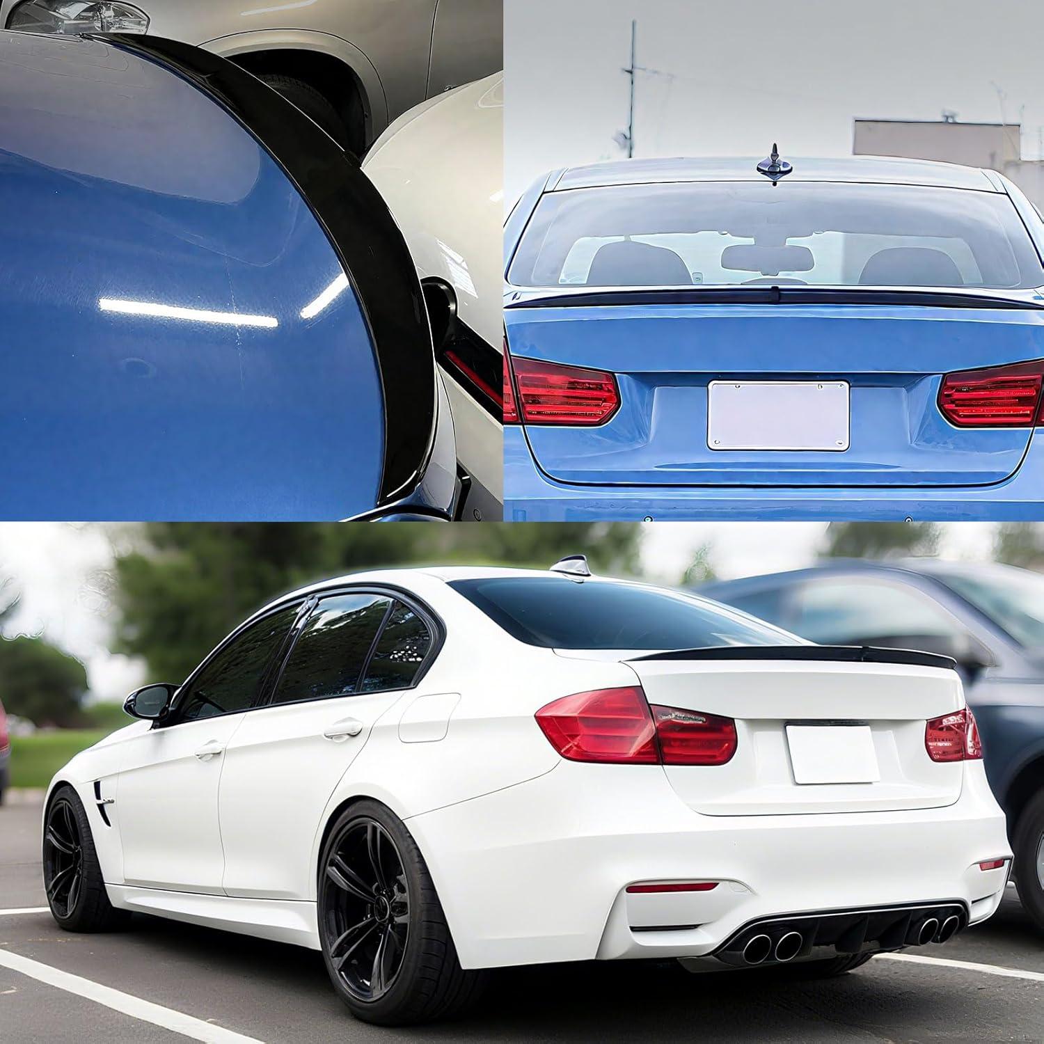 Spoiler Trasero KHK F30 Estilo MP ABS Negro Brillante 2013-2018