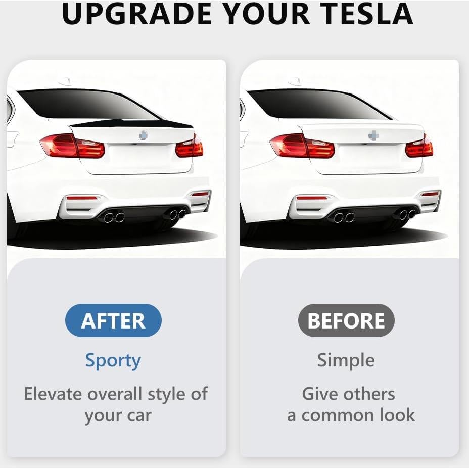 Alerón de Spoiler Trasero ABS MOTRUM para BMW F30/F80 2012-2019