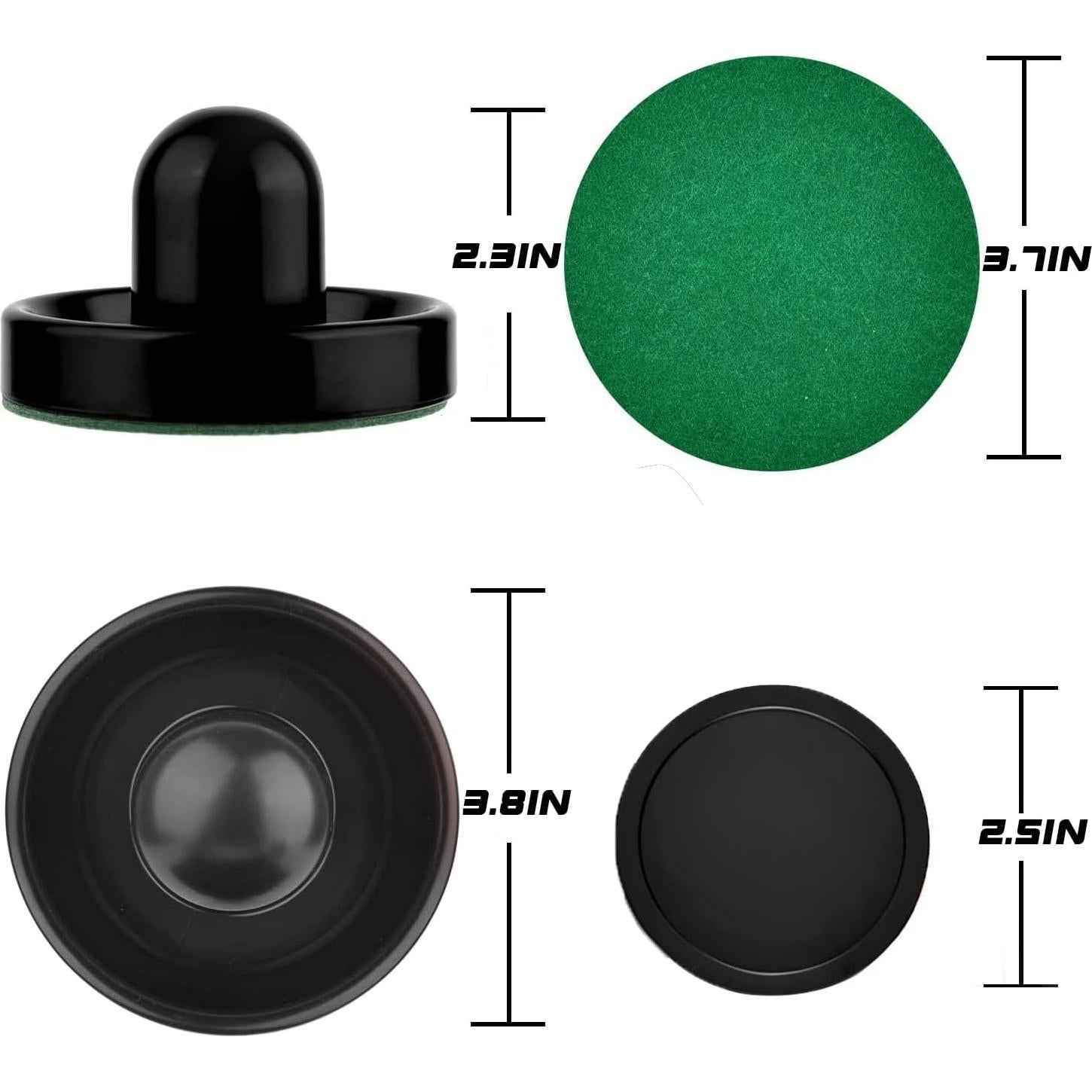 Empujadores y Discos de Air Hockey Inscool 4 Empujadores 8 Discos