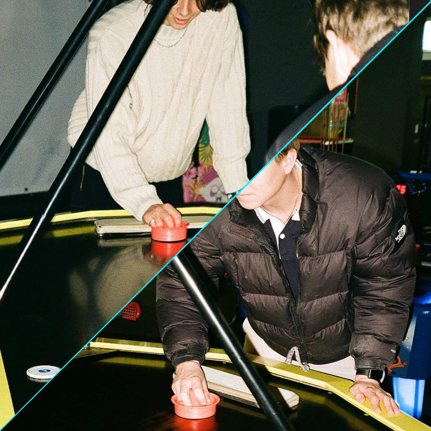 Empujadores y Discos de Air Hockey Inscool 4 Empujadores 8 Discos