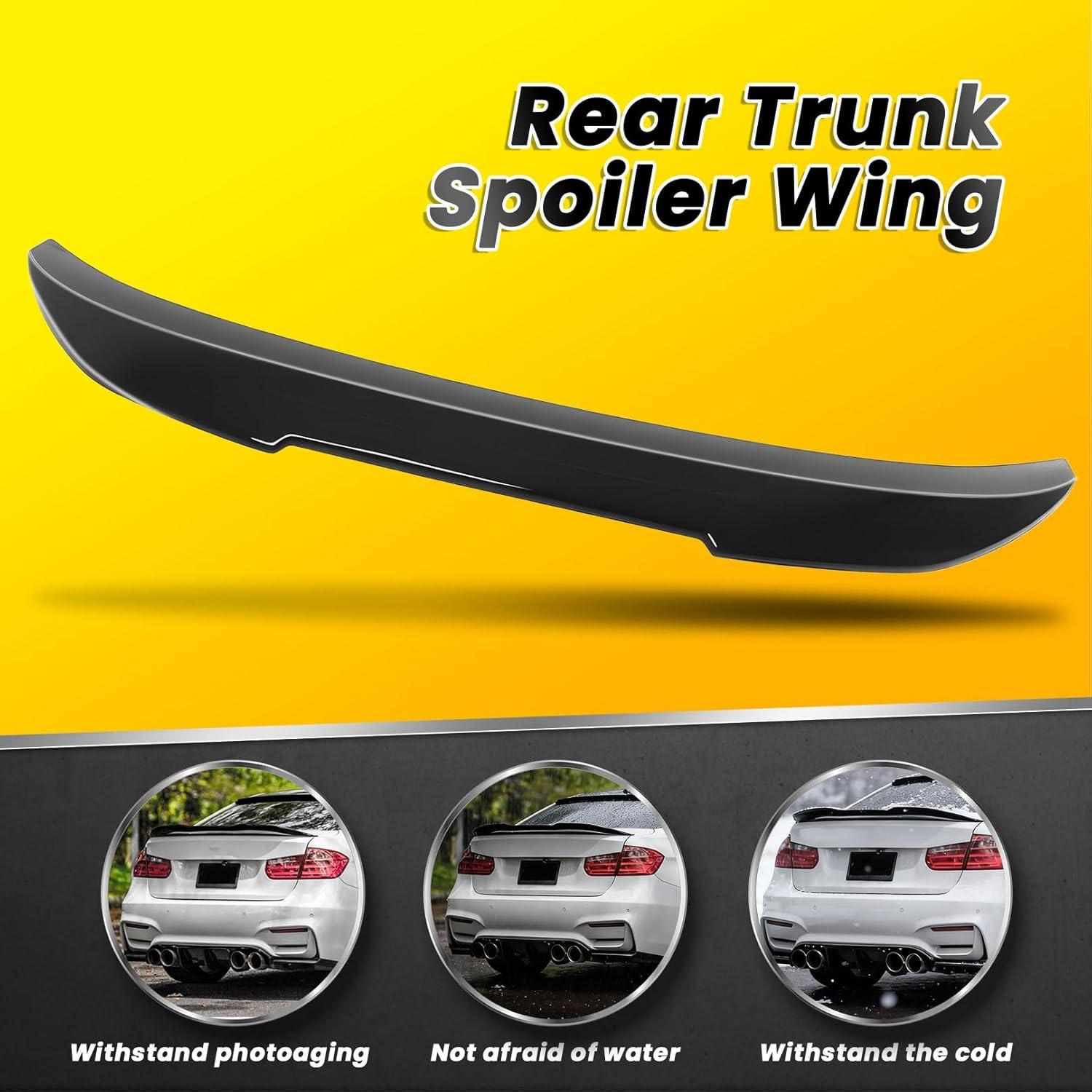 Spoiler de Maletero OsyphereX Negro Brillante para 3 Series F30/F80 2013-2018