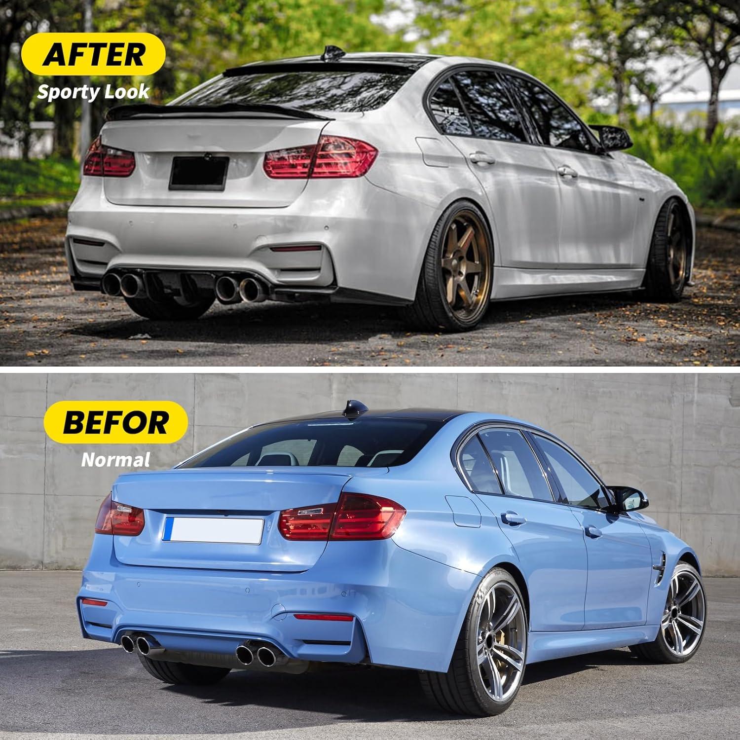 Spoiler de Maletero OsyphereX Negro Brillante para 3 Series F30/F80 2013-2018