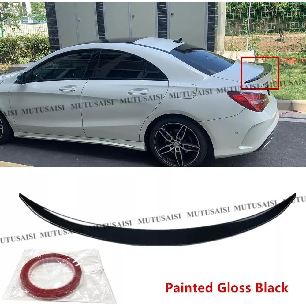 Spoiler Trasero Negro Metalizado MUTUSAISI para Mercedes Benz CLA 2014-2019
