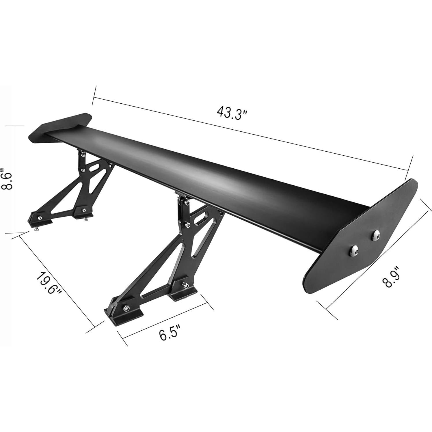 Alerón GT Trasero Ajustable Aluminio 110cm Universal SHZOND