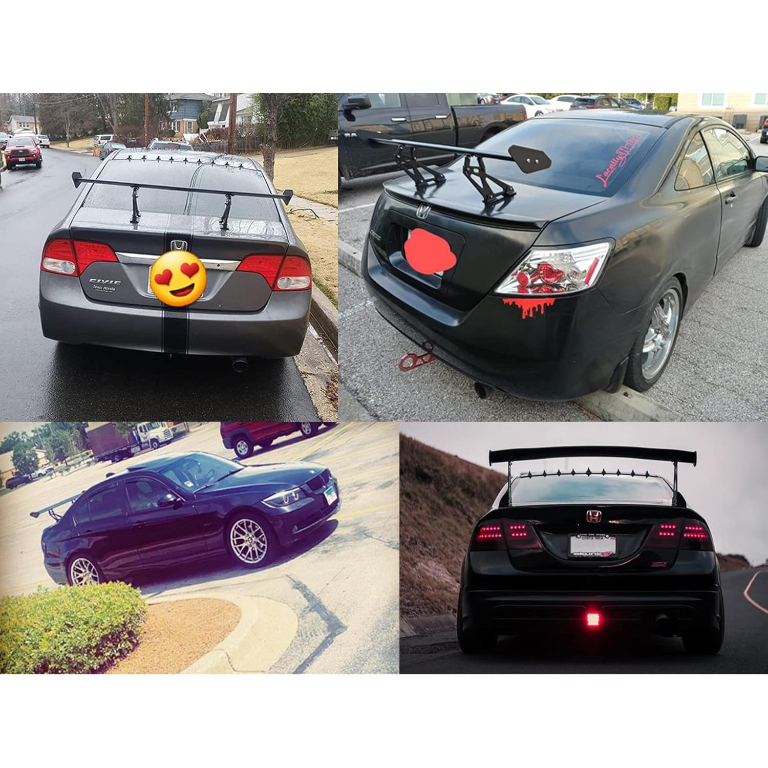 Alerón GT Trasero Ajustable Aluminio 110cm Universal SHZOND