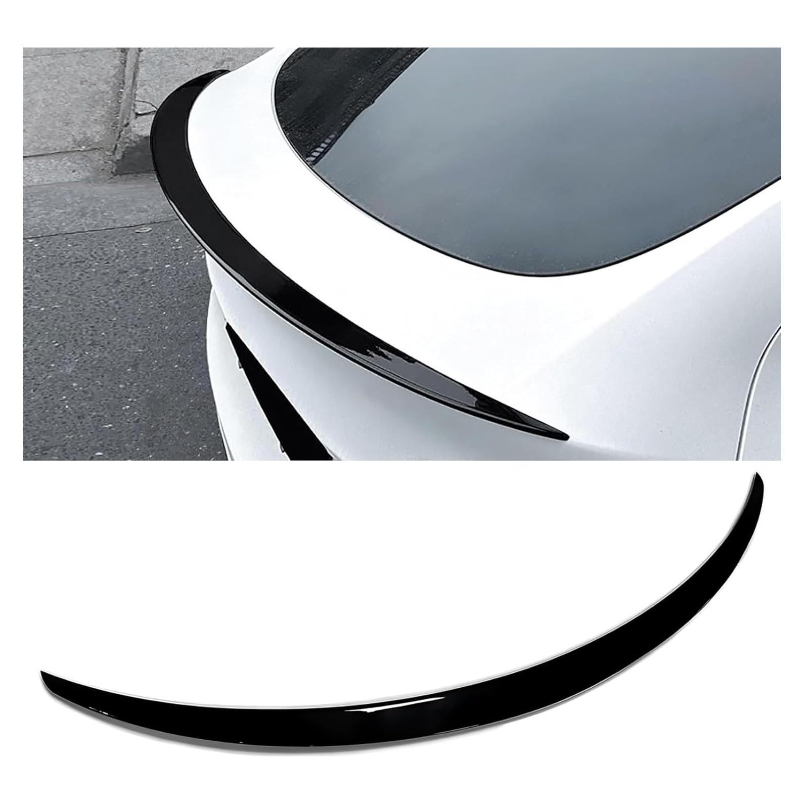 Alerón Trasero BDBO para Tesla Model Y 2020-2024 Negro Brillante