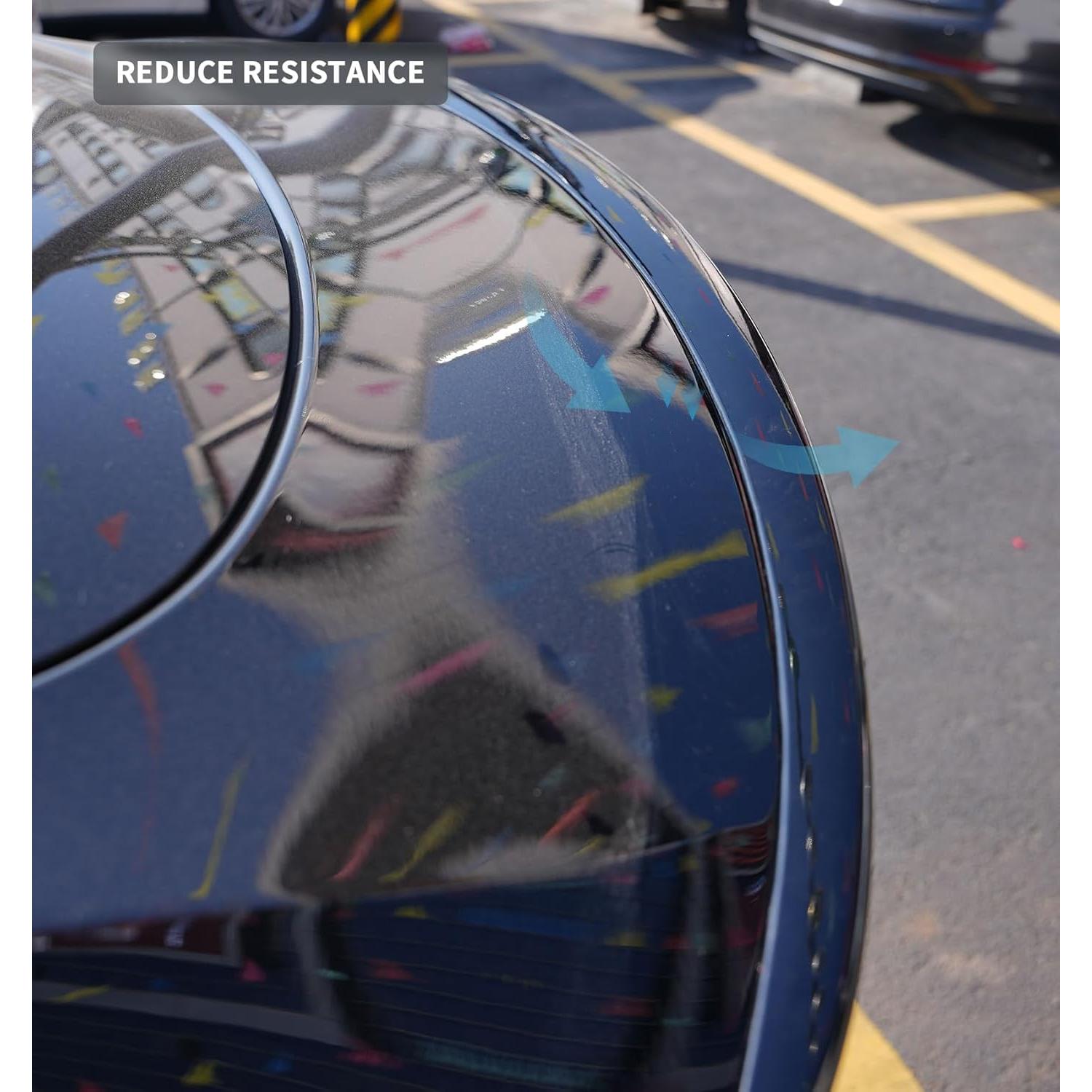 Alerón Trasero BDBO para Tesla Model Y 2020-2024 Negro Brillante