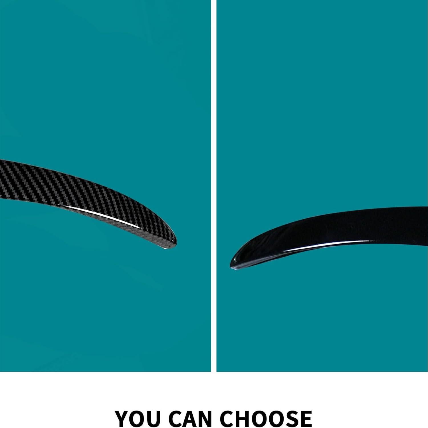 Alerón Trasero BDBO para Tesla Model Y 2020-2024 Negro Brillante