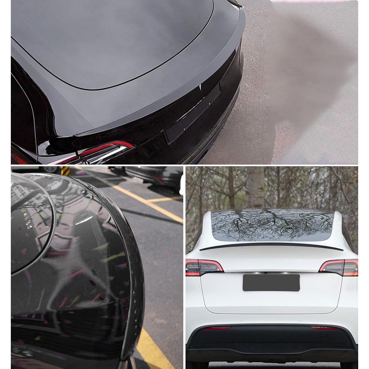 Alerón Trasero BDBO para Tesla Model Y 2020-2024 Negro Brillante