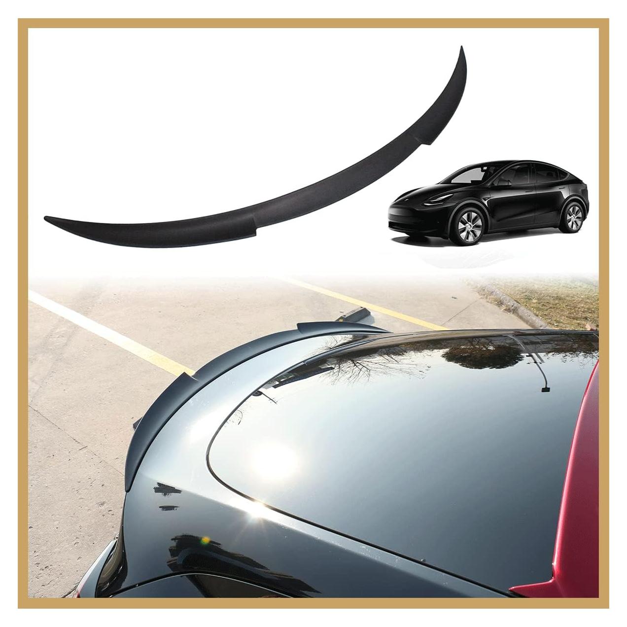 Alerón Trasero AOSK para Tesla Model Y 2020-2024 ABS Negro