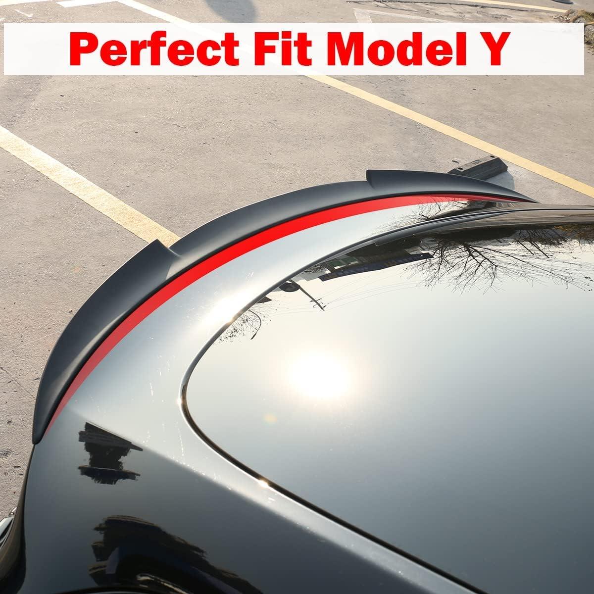 Alerón Trasero AOSK para Tesla Model Y 2020-2024 ABS Negro