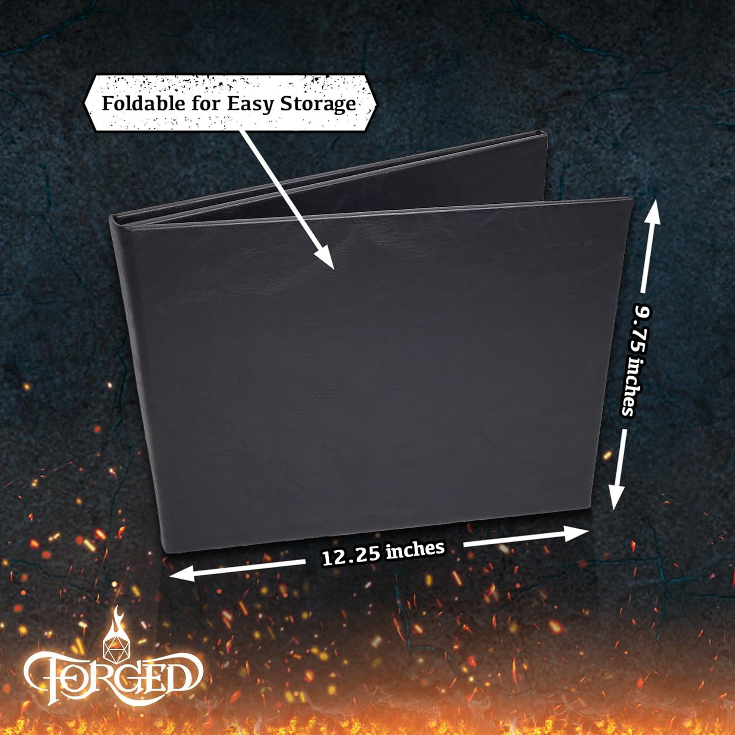 Pantalla DM Forged Gaming 97.79 cm Negra con Bolsillos