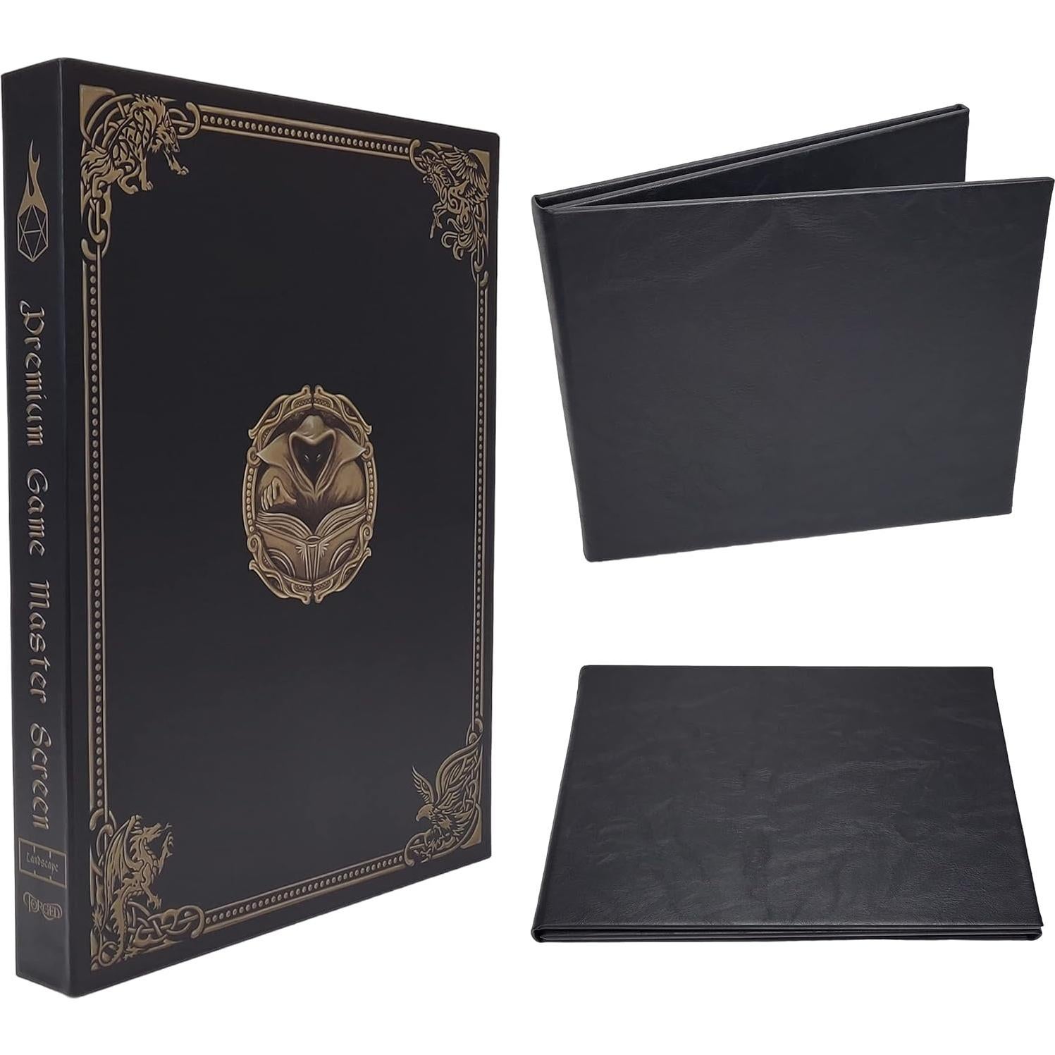 Pantalla DM Forged Gaming 97.79 cm Negra con Bolsillos