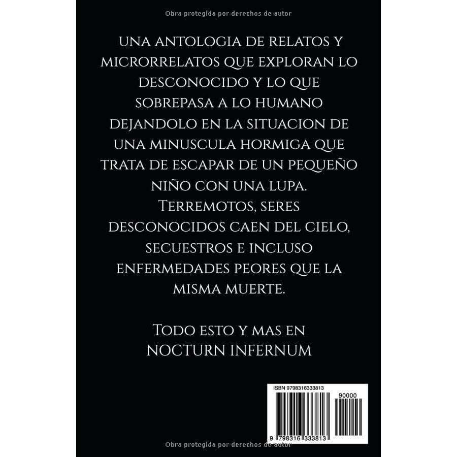 Nocturn Infernum Relatos del terror cósmico Vol. 1 (Spanish Edition)