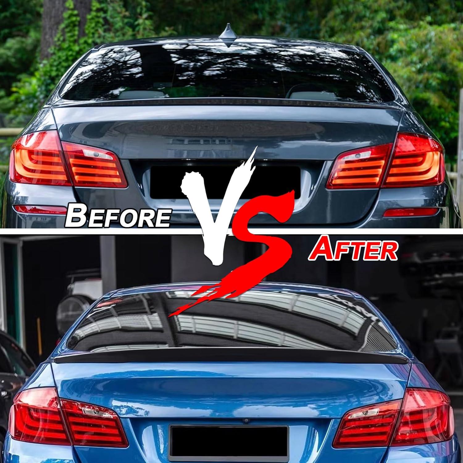 Alerón Trasero KHK F10 MP Negro Brillante para BMW 5-Series 2010-2016