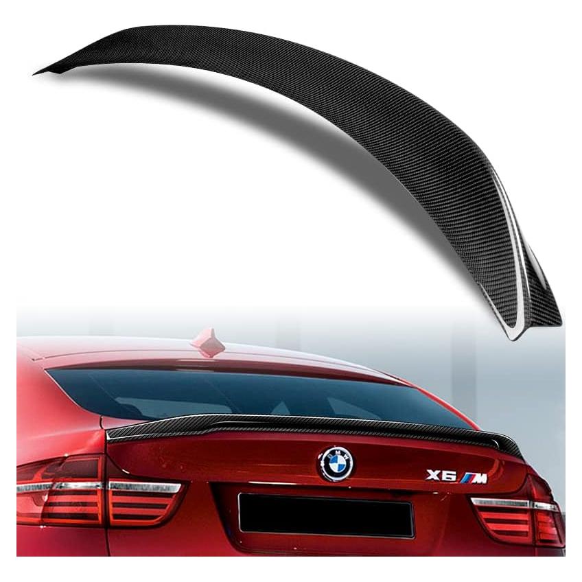 Spoiler trasero BMW E71 X6 2008-2014 DriftX fibra carbono