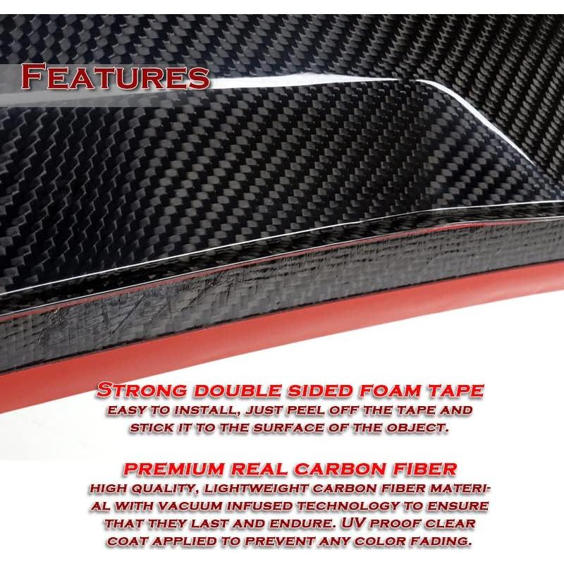 Spoiler trasero BMW E71 X6 2008-2014 DriftX fibra carbono