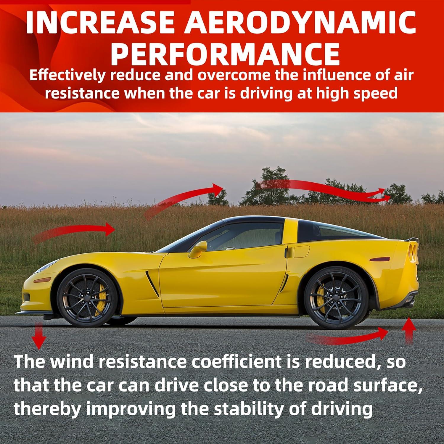 Alerón Trasero ECOTRIC Fibra de Carbono para Chevy Corvette C6 2005-2013