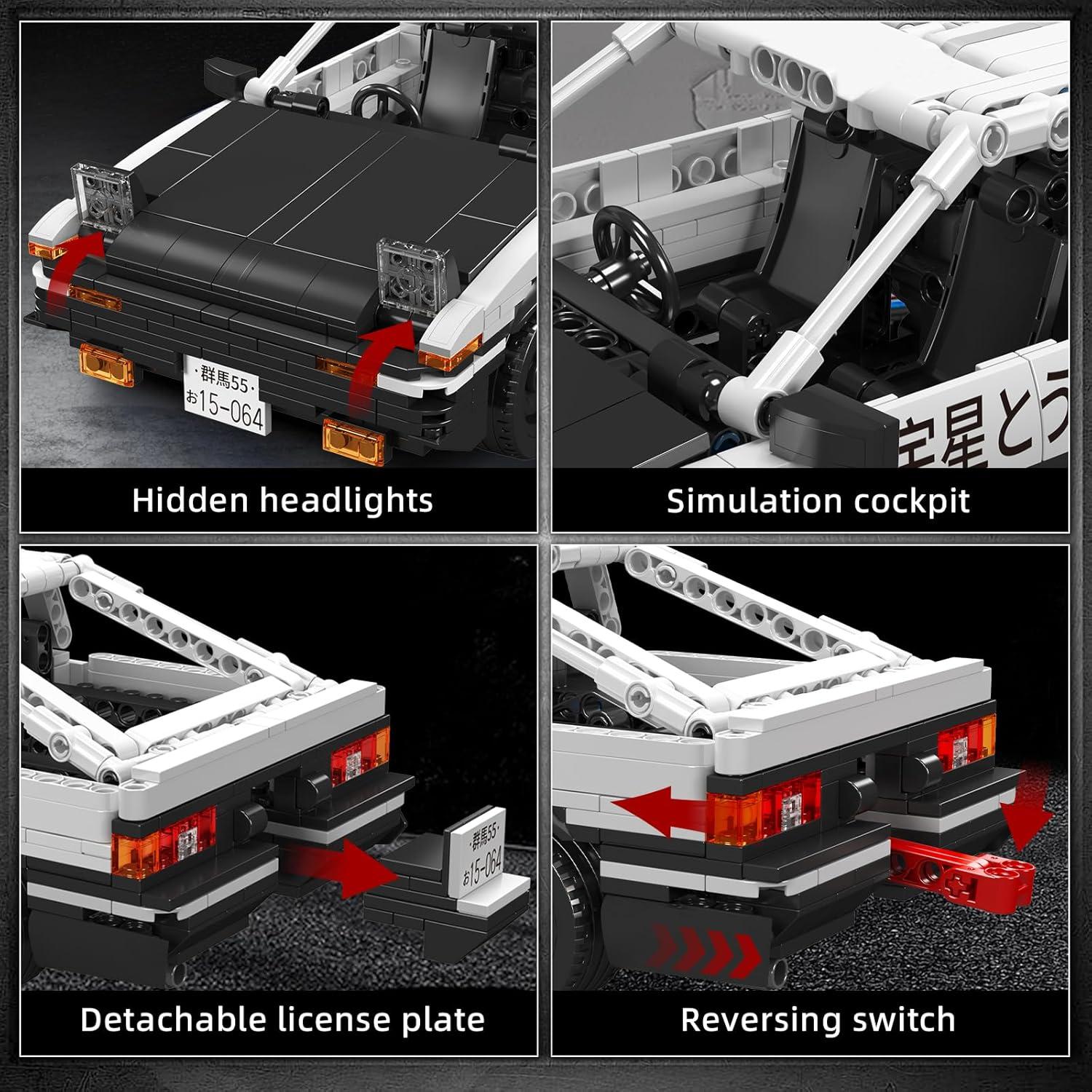 Coche de Construcción Mould King 15064 AE86 790 Piezas