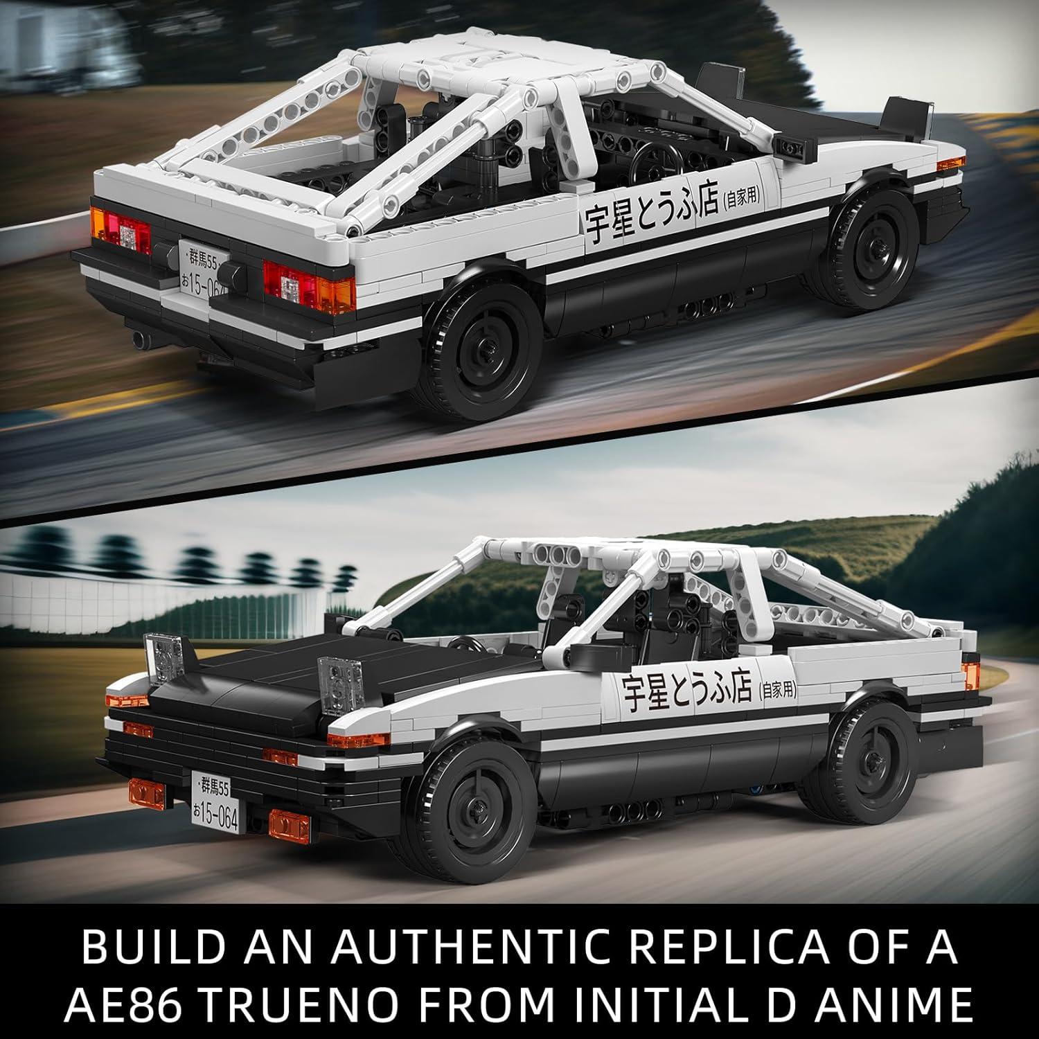 Coche de Construcción Mould King 15064 AE86 790 Piezas