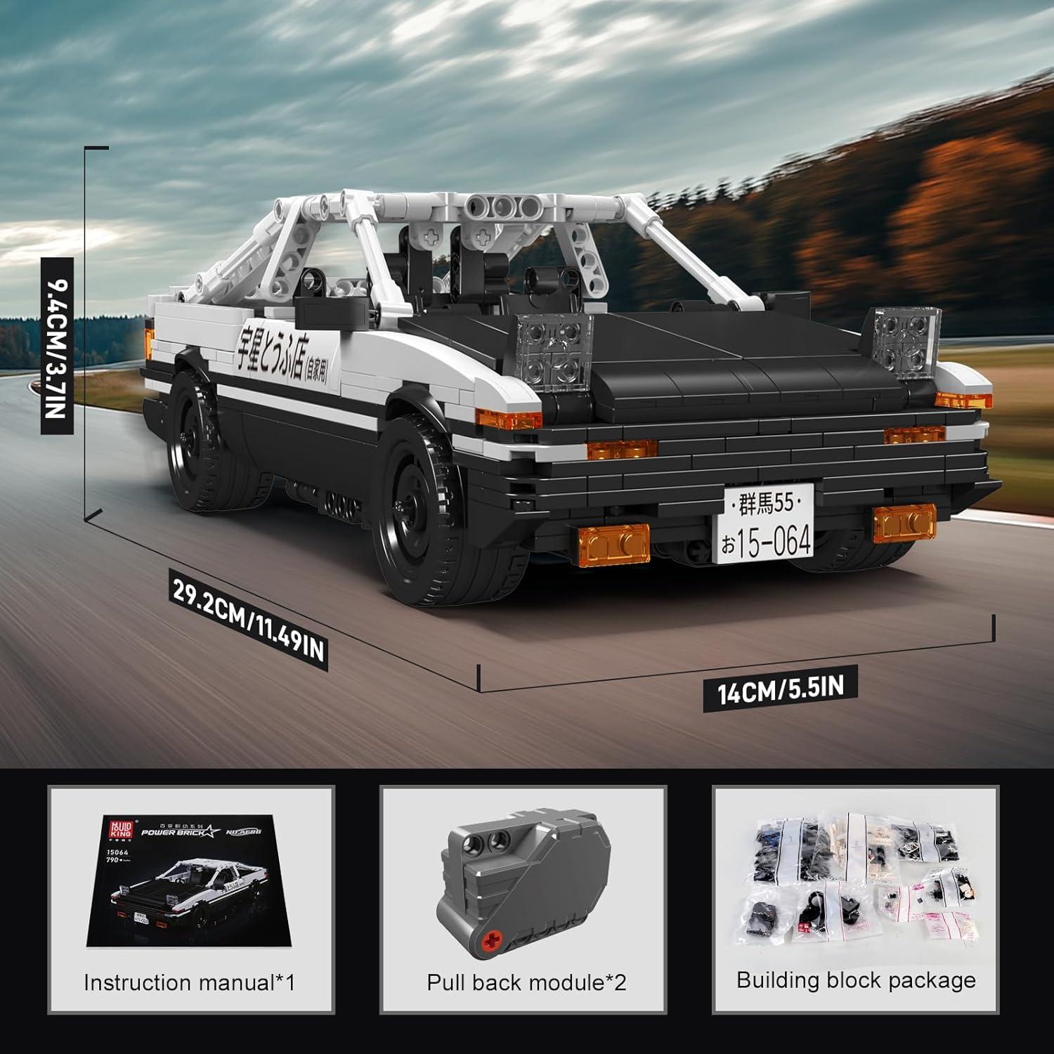 Coche de Construcción Mould King 15064 AE86 790 Piezas